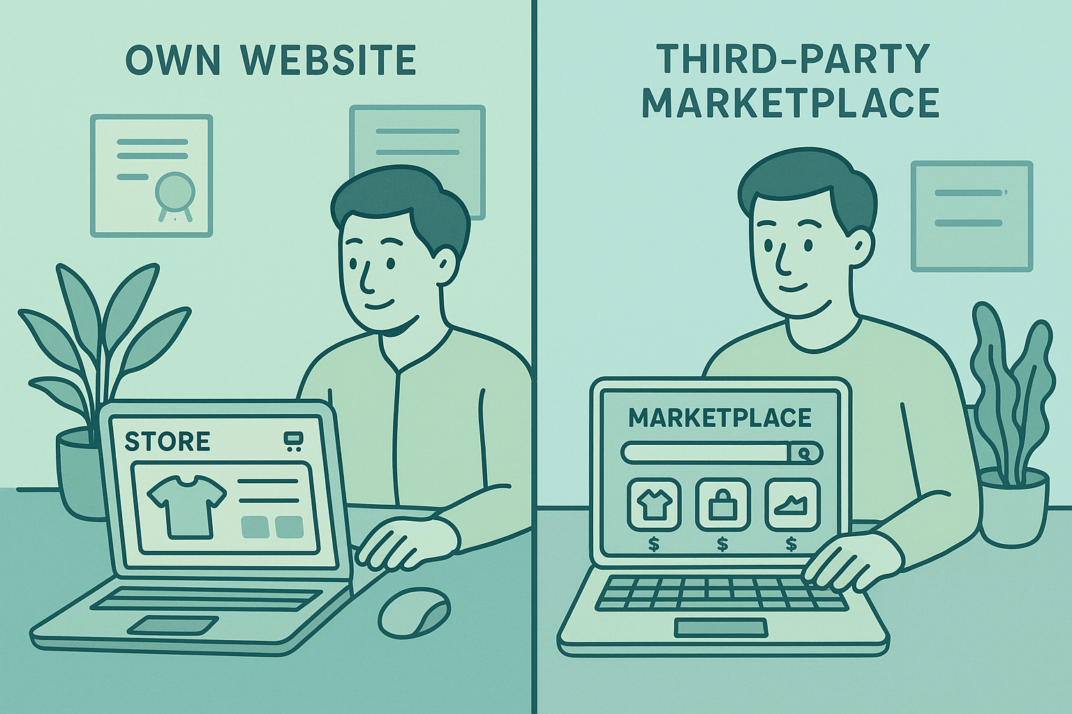 ECommerce Website or Marketplace? Choosing the Best Online Selling Platform